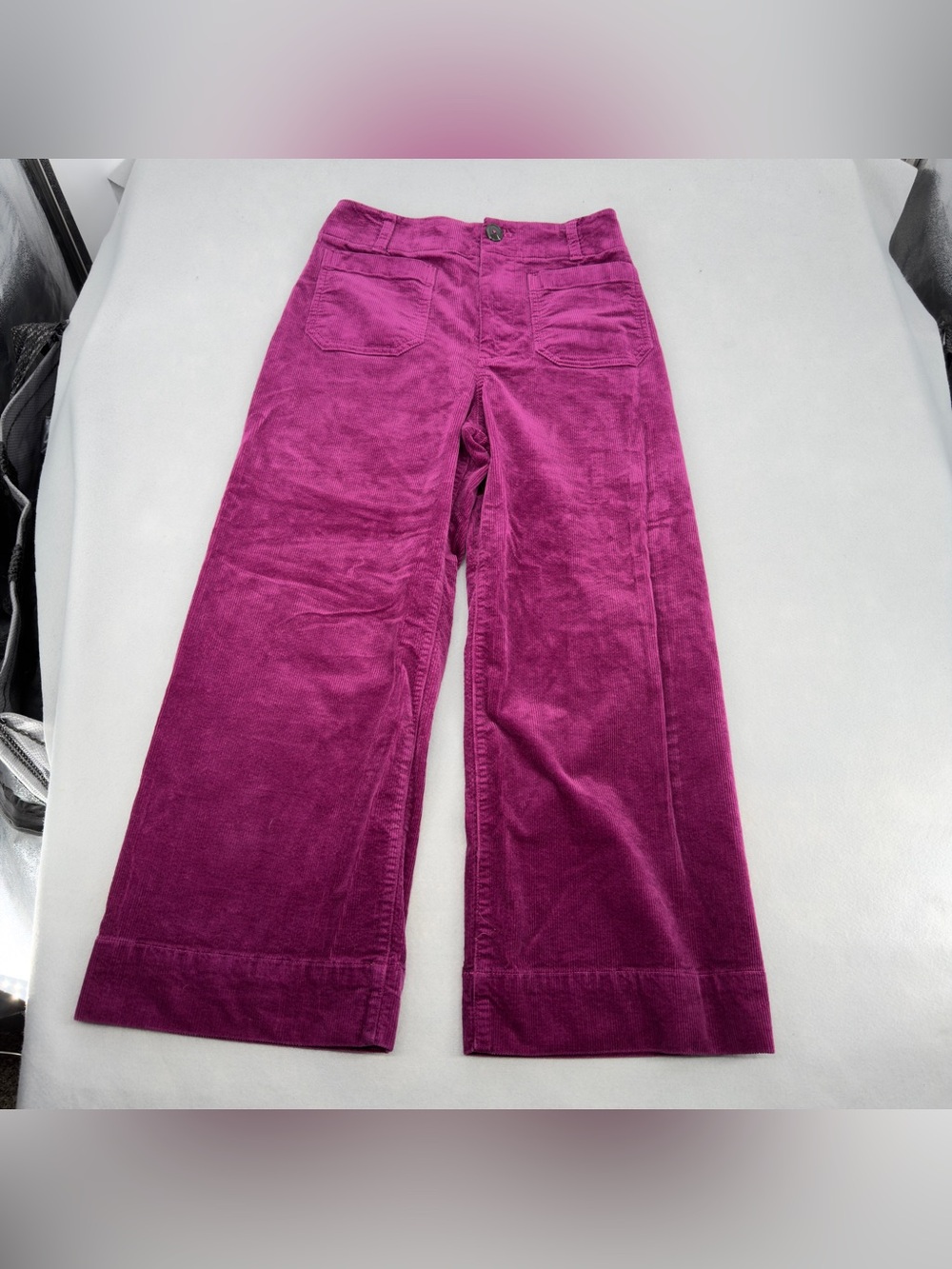 Maeve Anthropologie The Colette Corduroy Wide Leg Pants 28